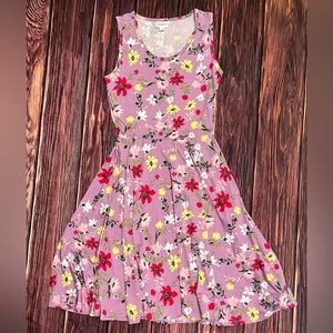 Lularoe Nicki floral dress XS